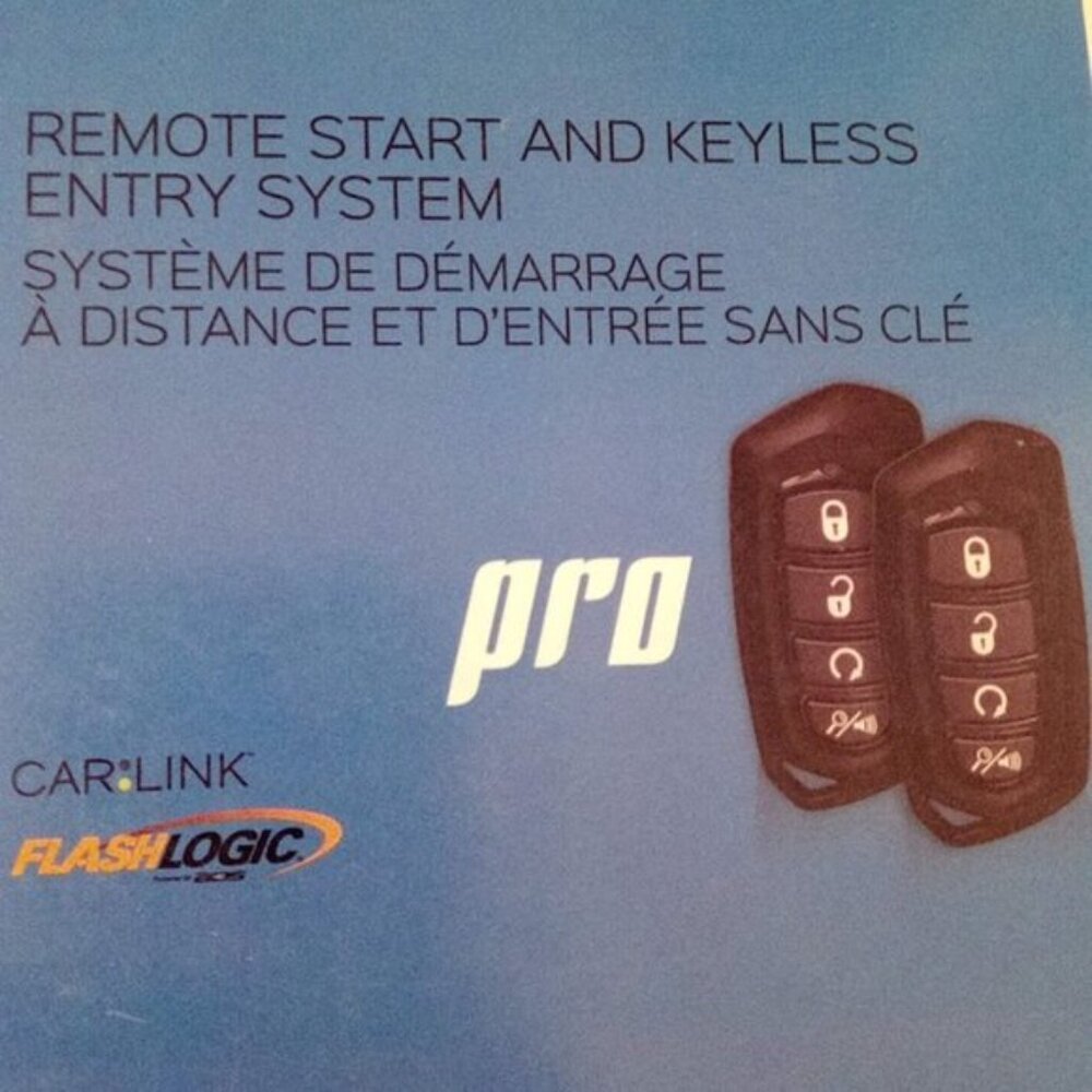 New Code Alarm Pro Remote Start And Keyless Entry System 4-Button 1-Way Transmit - Picture 7 of 10
